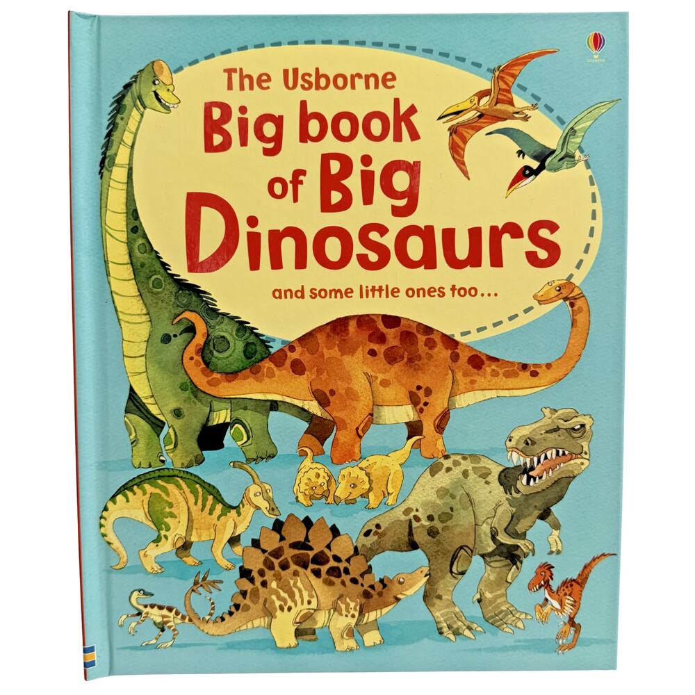Usborne Big Book of Dinosaurs - Children's Board Book with Giant Fold Outs